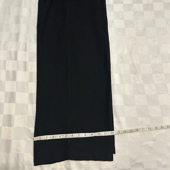 DKNY Black Wide Leg Drawstring Pants Size m - Picture 5 of 12